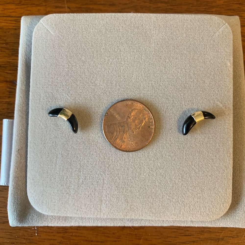 Boutique half moon earrings